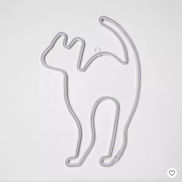 LED Flickering Cat Neon Light - Picture 2 of 3